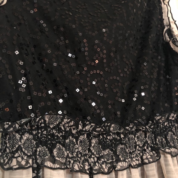 American Rag Black and Tan Dress | Size Medium - Picture 4 of 6